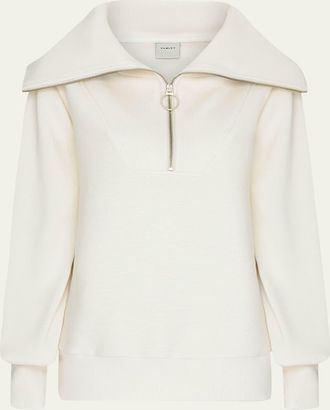 Varley Vine Oversized 1/2-Zip Pullover Sweatshirt
