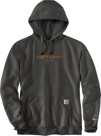 Carhartt Work in Progress Force Sweatshirt Mens Carbon Heather Logo Graphic Relaxed Fit JAX108