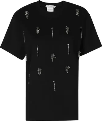 Isabelle Blanche Donna, Top, Nero, S, new