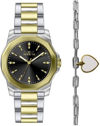 Invicta Speedway Quartz Black Dial Ladies Watch 48578