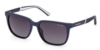 Skechers SE00156 Polarized 92D Mens Sunglasses Blue Size 56