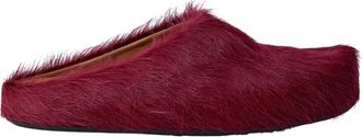 Marni Fussbett Mules - Heren - Slip ons - Roze - 44 EU - Leer - Schoenen