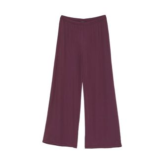 Marina Rinaldi Wide Trousers, female, Purple, Size: M Wide Trousers