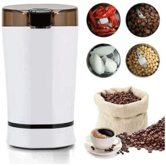 Trade Shop Trade Shop - Macina Caff&egrave; Spezie Pepe Noci Frutta Elettrico 150w Capacit&agrave; 50g Q-ym188 Macinino