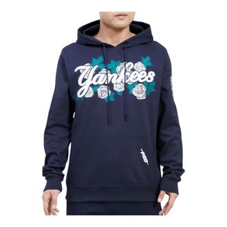 Pro Standard Pro Standard New York Yankees Roses Hoodie in Midnight Navy Men Pullover