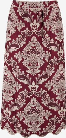 Farm Rio Midirock aus gebl&uuml;mtem Jacquard Waves