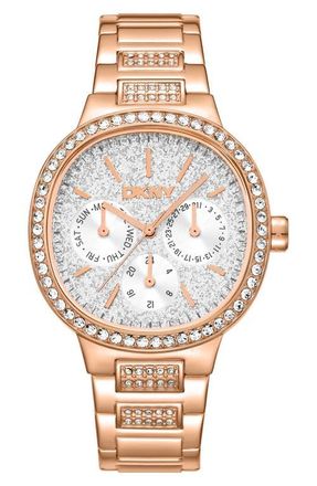 DKNY L 084 Bracelet Watch in Silver at Nordstrom