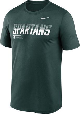 Nike Michigan State Sideline Legend Nike Mens Dri-FIT College T-Shirt in Green | 02TI3EYMST-7SB