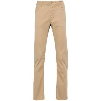 Jacob Cohen Pantaloni Bard Slim-Cut - - Trousers - Uomo - Beige - W38
