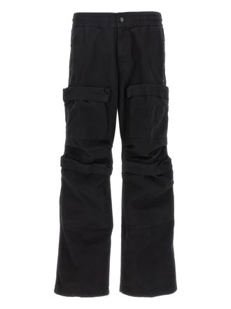 Diesel P-Danzel cargo straight broek - Zwart