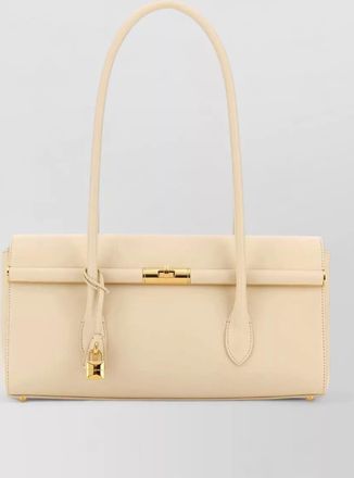 Dolce & Gabbana marlene leather shoulder bag gold hardware