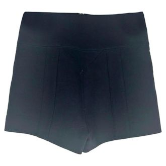 Jasmine Di Milo Mini Shorts in Black Wool