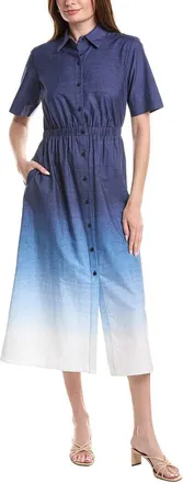 Anne Klein Wide Waistband Shirtdress