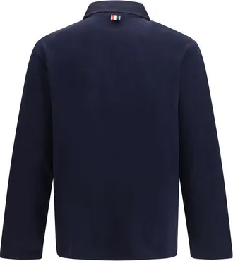 Thom Browne Polo Shirt - Gray