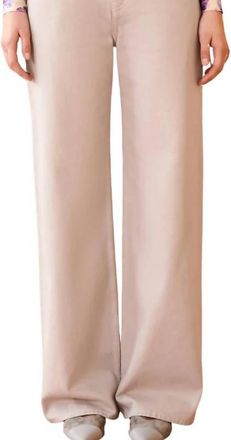 Ulla Johnson Willow Wide Leg Jean In Dove