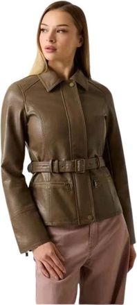 Guess Mujer, Chaquetas, Marr&oacute;n, Talla: XS