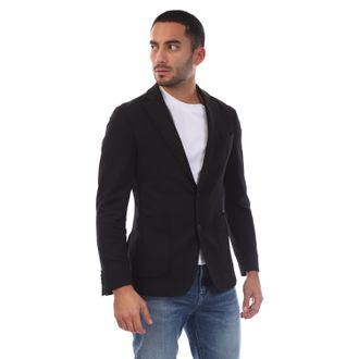 HUGO BOSS Mens P-Hanry-J-WG Blazer in Black - Size 36W/32L
