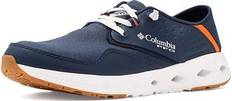 Columbia Bahama X Relaxed Mens Shoes Collegiate Navy/Spark Orange : 10.5 D - Medium, Canvas/Leather