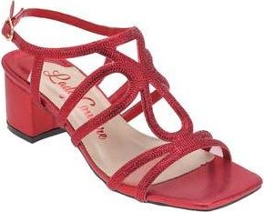 Lady Couture Devine Sandal in Red at Nordstrom Rack, Size 13