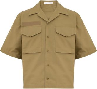 Helmut Lang Camicia a maniche corte - Verde