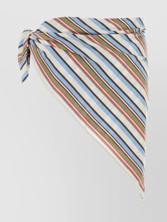 Prada cotton embroidered sarong