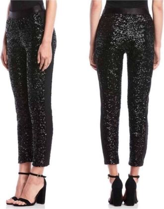 Bailey 44 Coco Sequin Pants In Black