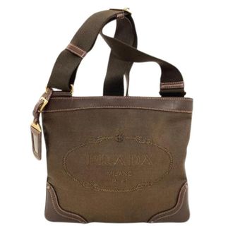 Prada Pre-owned Cross Body Bags, female, Brown, Size: ONE SIZE Pre-owned Vintage Shoulder Bag