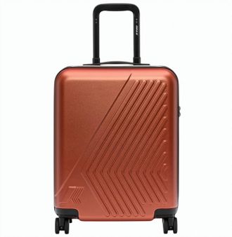 K-Way Eudoxie Logo Polycarbonate Carry On Luggage