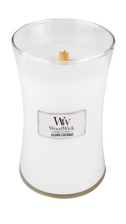 Woodwick Woodwick Island Coconut Vela Perfumada Marr&oacute;n 609,5 G