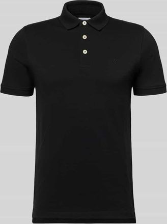 Jack & Jones Jack & Jones Slim Fit Poloshirt mit Viskose-Anteil Modell Paulos in Black, Gr&ouml;&szlig;e XXL