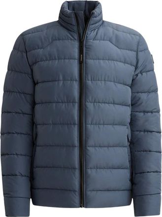 Vanguard Short Jacket Crankchaser Everrib - Heren - Jassen - Blauw - Maat: 3XL Leer