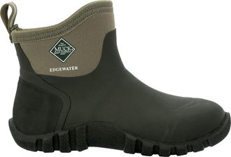 The Original Muck Boot Company MUCK BOOT COMPANY Mens Edgewater Classic Ankle Green Boot, Olive Green, 9 UK