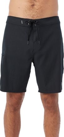 O'Neill Hyperfreak Heat Solid Board Shorts in Black at Nordstrom, Size 36