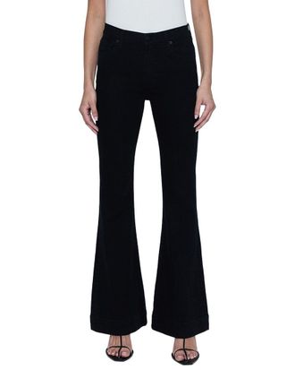 Pistola Denim Kinsley Black Ink Flare Jean
