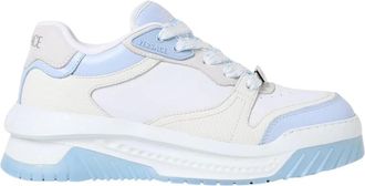 Versace Lace Up Casual Sneakers - Heren - Sneakers - Blauw - 41 EU - Schoenen