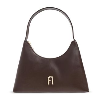 Furla Shoulder Bags, female, Brown, Size: ONE SIZE Shoulder bag Diamante Small