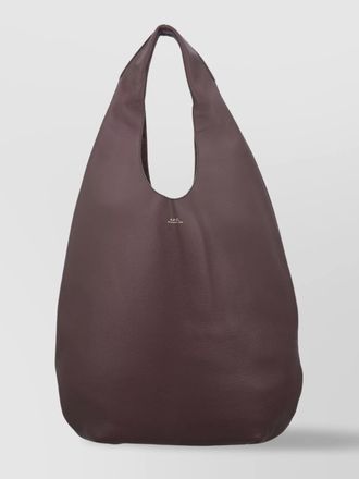 A.P.C. neige leather tote bag