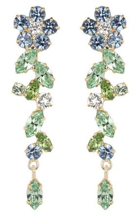 Jennifer Behr Jasmina Drop Earrings in Sky at Nordstrom