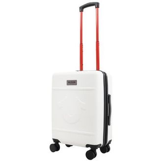 True Religion Molded U 22 Expandable Hardside Carry-On Spinner Luggage in White at Nordstrom