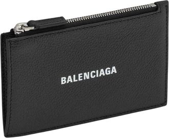 Balenciaga Wallets & Cardholders, male, Black, Size: ONE SIZE Cash Long Coin and Card Holder