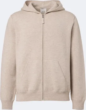 Allude Felpa con cappuccio in lana e cashmere