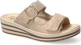 Mephisto Randya Stone - Dames - Sleehakken - Beige - 40 EU - Schoenen