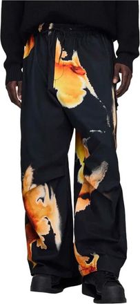 adidas Y-3 AOP UT Twill Cargo Pants - Heren - Trainingsbroeken - Zwart - L - Katoen - Fitness