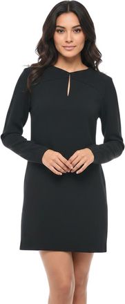 Dsquared2 Black Round Neck Mini Dress