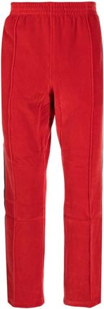 Needles logo-embroidered velour track pants - men - Cotton/Polyester/Polyester - S