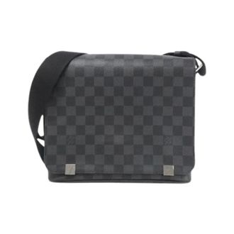 Louis Vuitton Pre-owned Cross Body Bags, male, Gray, Size: ONE SIZE Pre-owned Shoulder Bag