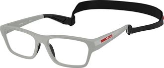 Prada Demo Rectangular Mens Eyeglasses PS 03RV 13Z1O1 54