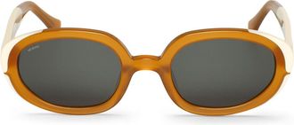 Mr.Boho Solarte BPG36-11 Mens Sunglasses Brown Size 51