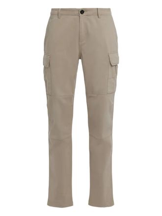 Moorer Cargo broek met logopatch - Beige