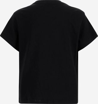Amiri Boys Cotton T-Shirt With Logo - Black T-Shirts And Polos